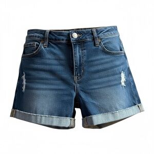 Celebrity Pink denim shorts size 7 or 28 distressed jean shorts